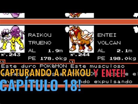 Pokemon Cristal Cap Capturando A Raikou Y Entei Pokemoncristal