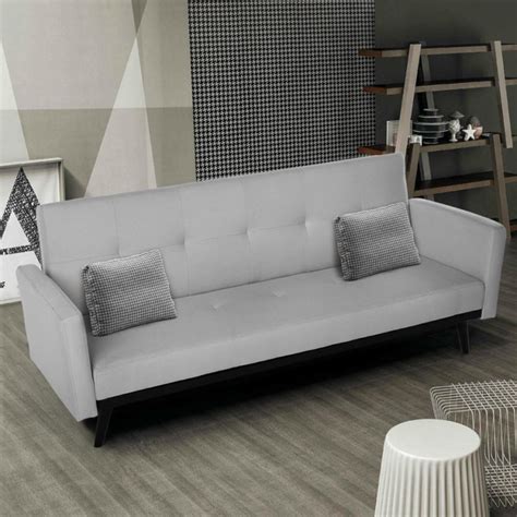 Modus Sof Canap Lit Places Convertible Clic Clac En Tissu Design