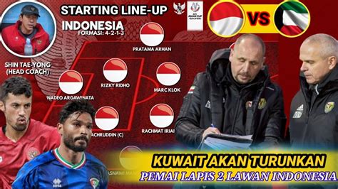 Pelatih Kuwait GIRANG Dan Langsung Turunkan Pemain Lapis 2 Saat Tau