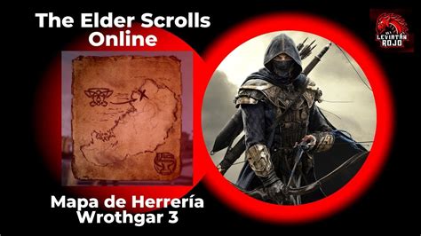 The Elder Scrolls Online Mapa De Prospecci N De Herrer A Wrothgar