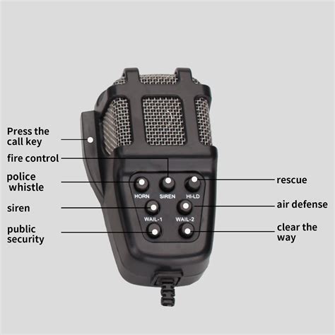 Mua Car Siren Tone Sound With Mic Pa System Vehicle Siren Horn