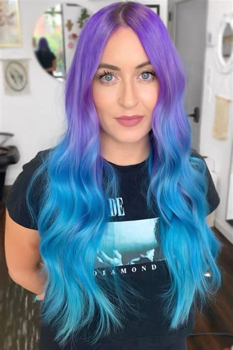 35 Blue Ombre Hair Styles For Daring Women Blue Ombre Hair Creative