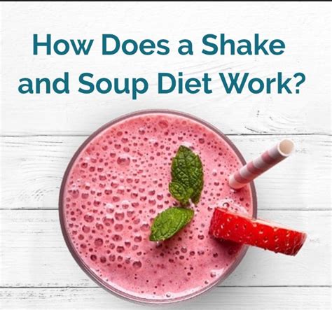 Soup And Shake Diet Plan Nhs | Skinny Ninja Mom