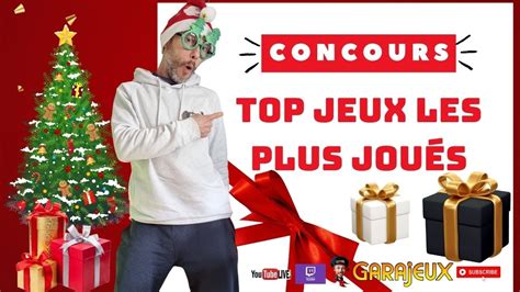 Concours de Noël Découvre mon Top 3 des jeux de société les plus