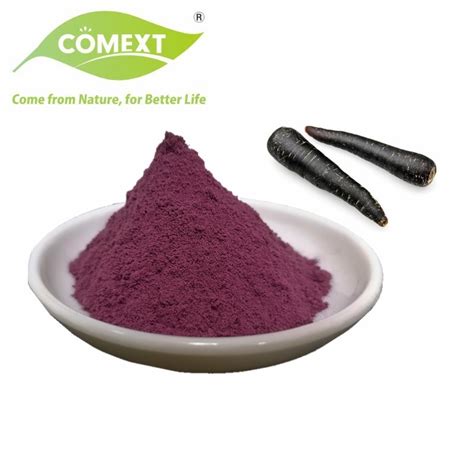 Comext Pure Natural Supply Black Carrot Juice Concentrate Powder Purple