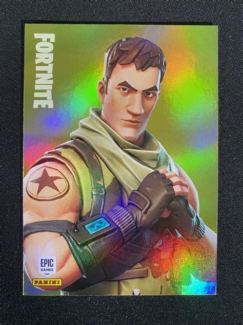 Panini Fortnite Series Highrise Assault Trooper Holofoil