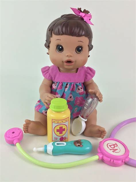 Baby Alive Doll Better Now Baby Brunette Drink Wet Hasbro