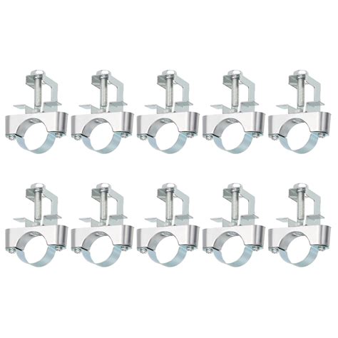 Uxcell 10Pack Conduit Hanger With Beam Clamp Pipe Support Bracket Fit