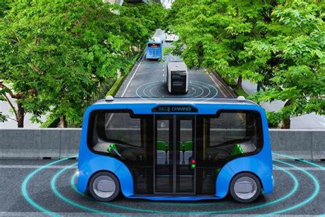 Autonomous Shuttle Bus Networking Solution The Key To Transforming