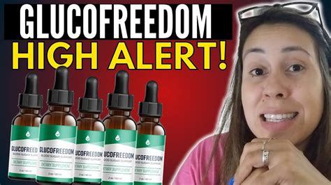 Gluco Freedom High Alert Glucofreedom Review Gluco