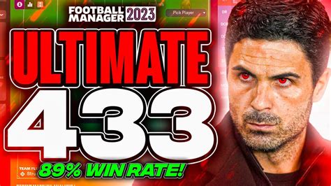 Mikel Arteta S Ultimate Fm Tactics Win Rate Football