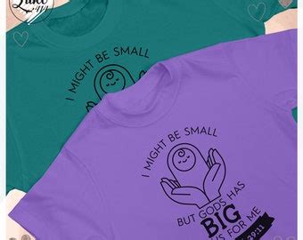 I Might Be Small But God Has Big Plans For Me Svg Jeremiah Svg