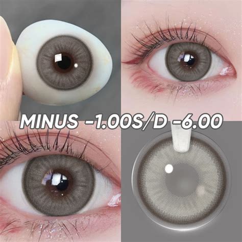 Ship From🇲🇾andcod Magister 1pair2pcs Power Contact Lens14mm~145mm Brown Gray Color Lens