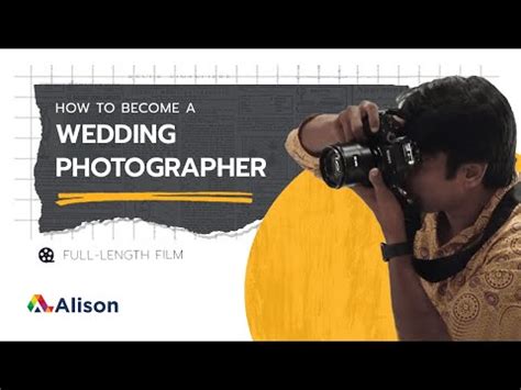 How To Become A Wedding Photographer Alison Careers Youtube