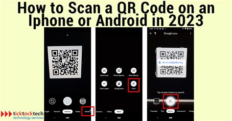 How To Scan QR Codes On An IPhone Or Android In 2024