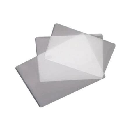 100 Micas Transparentes Para Tarjetas Credenciales De PVC