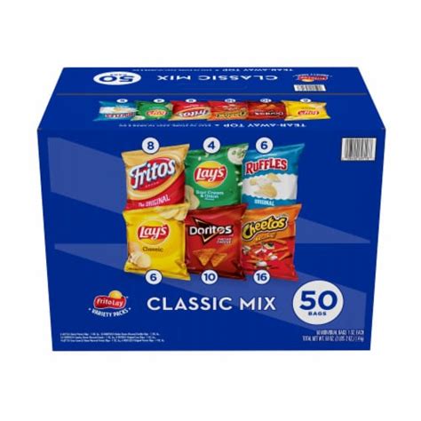 Frito Lay® Classic Mix Chips Variety Pack 50 Ct 1 Oz Pick ‘n Save