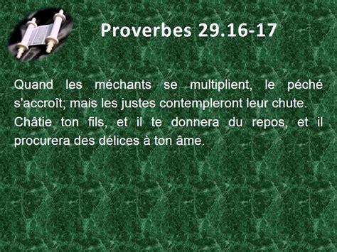 Le Livre Des Proverbes Chap Texte D Roulant Et L Audio Vid O