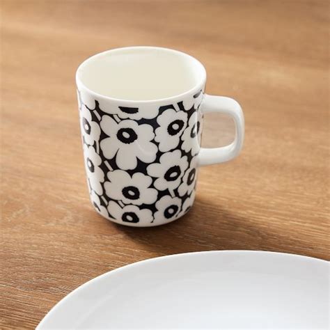 Marimekko Oiva Pikkuinen Unikko Mug West Elm