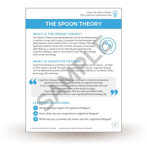 Using The Spoon Theory In Speech Therapy — Neuro Speech Solutions