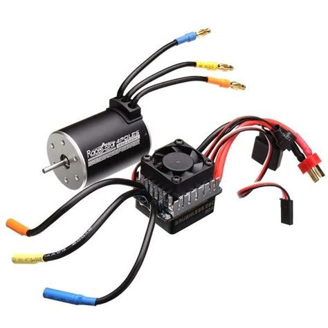 Racerstar 3650 Sensorless Brushless Waterproof Motor 60a Esc For 1 10