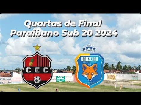 Quartas De Final Campeonato Paraibano Sub Jogo Ida Confian A X