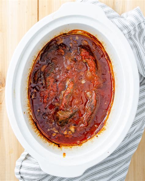 Slow Cooker Barbequed Beef Ribs Sweet Peas Kitchen