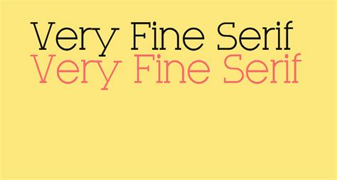 Very Fine Serif free Font - What Font Is
