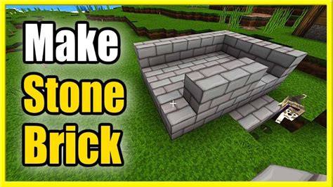 How To Make Stone Bricks In Minecraft Ltech