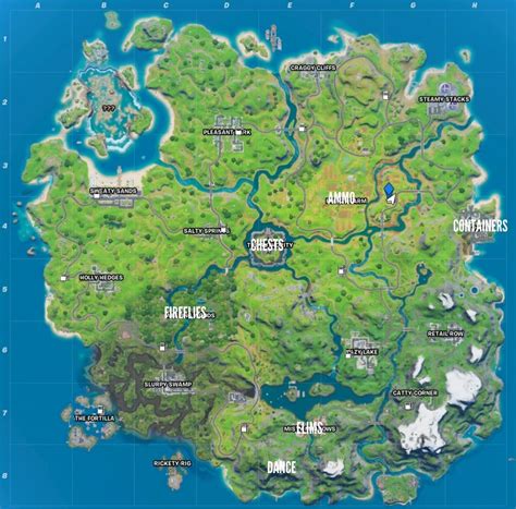 Fortnite: Season 3 - Week 10 Challenges Cheat Sheet