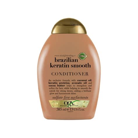 OGX Ever Straightening Brazilian Keratin Smooth Conditioner 385ml