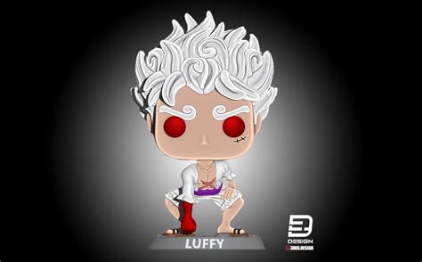 Stl File Luffy Gear Nika One Piece Custom D Printer Off