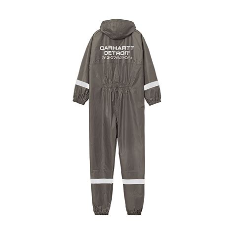 Carhartt Wip Packable Rain Suit Thyme Reflective Highlights