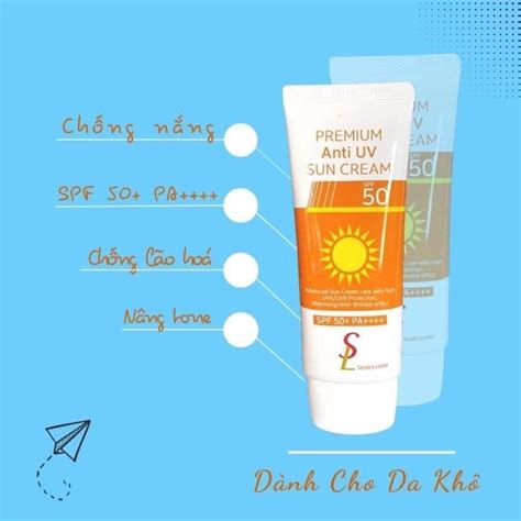 Kem Chống Nắng Smile Leader Sun Cream 60ml Hàn Quốc MixASale