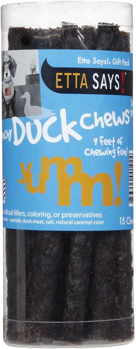 Etta Says Crunchy Duck Chews T Pack Pet Supplies