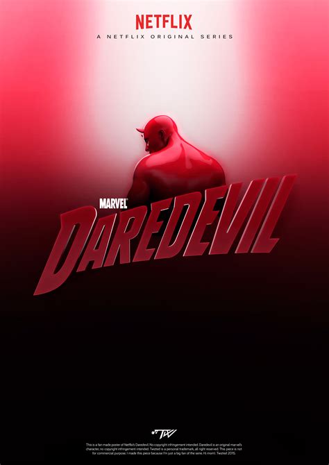 Daredevil Serie Poster On Behance