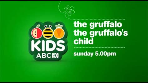 Abc Kids Gruffalo And Gruffalos Child Promo Youtube