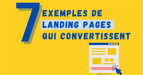 Créer une page d atterrissage efficace 7 exemples de landing page qui