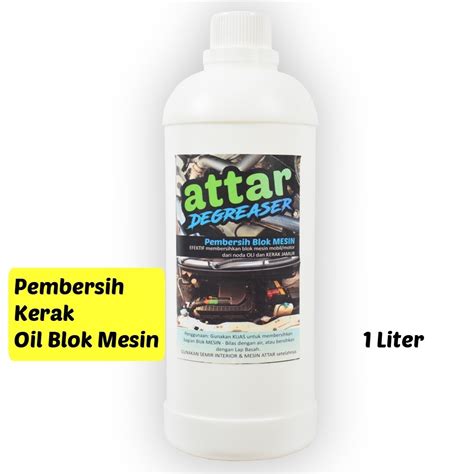 Jual Pembersih Kerak Oli Blok Mesin Mobil Motor Attar Degreaser