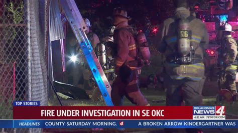 Fire Crews Investigate Southeast Oklahoma City Blaze Oklahoma City