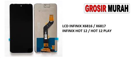 LCD INFINIX X6816 X6817 HOT 12 PLAY Toko Librajaya Toko Librajaya