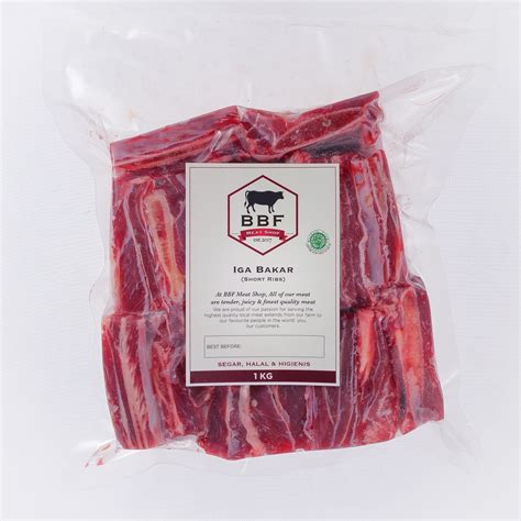 Jual Tulang Iga Bakar Short Ribs Kg Shopee Indonesia