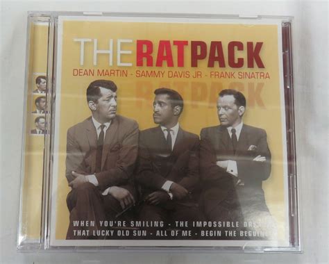 The Rat Pack Music Cd Dean Martin Sammy Davis Jr Frank Sinatra