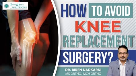 How To Avoid Knee Replacement Surgery Top 5 Tips To Avoid Knee