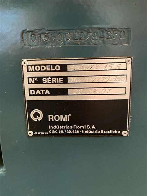 Torno Cnc Romi Galaxy S Ano Operatrix