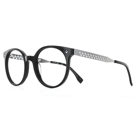 Lacoste L2806 Glasses Black Glasses Anti Light Blue Pantos Lacoste