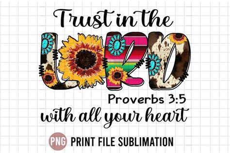 Trust in The Lord Png (2412706)