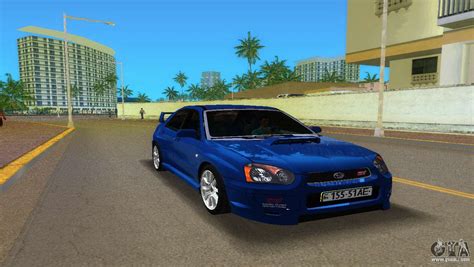 Subaru Impreza Wrx Sti For Gta Vice City