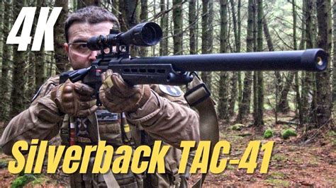 Silverback TAC 41 Airsoft Sniper 4K YouTube