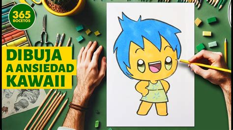 Cómo dibujar a Alegría de Intensamente 2 en estilo Kawaii Tutorial